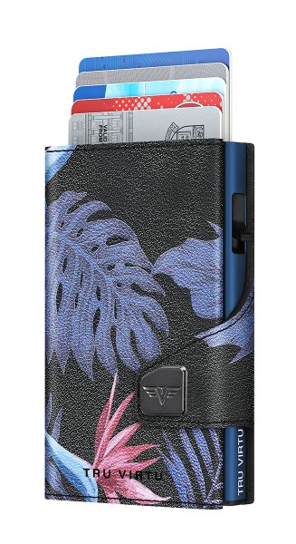 Wallet CLICK & SLIDE Strelitzia & Fern/Titan
