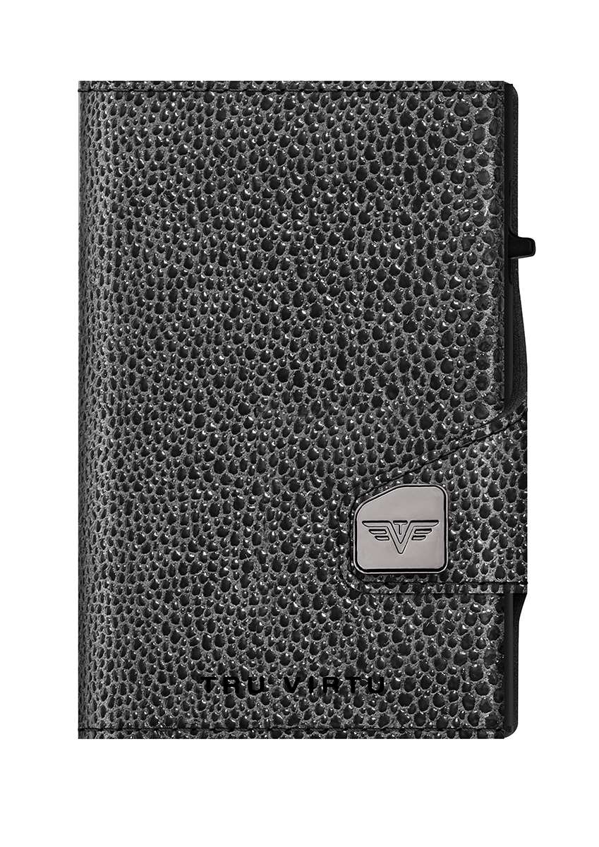 TRU VIRTU Click & Slide Slim Wallet