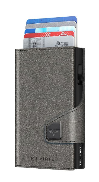Portafoglio C&S Feltro In PET Riciclato Grigio/n