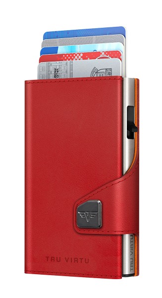 Portafoglio C&S Vegan Bio Apple Corallo/Argento