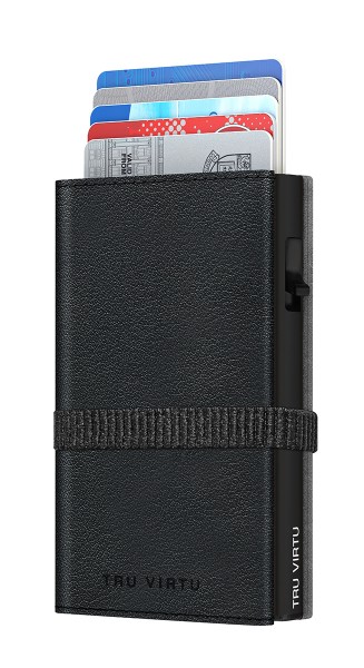 Wallet C&S Strap Cross Nappa Black Black/Black