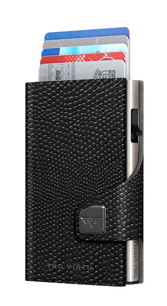 Wallet CLICK & SLIDE Iguana Glossy Black/Black