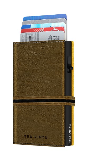 Wallet C&S Strap Cross Caramba Mossgreen Earth/Bla