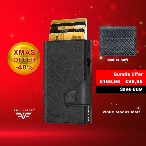 Bundle Wallet Nappa Black + Wallet Soft