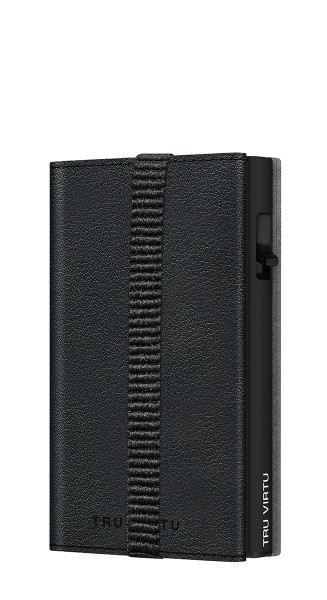 Wallet C&S Strap Edge Nappa Black Black/Black