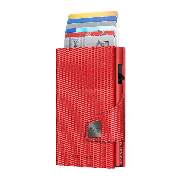 Bourse C&S Coin Pocket Rhombus Coral/Red