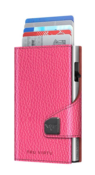 Wallet CLICK &amp; SLIDE Riviera Orchidea/Silver